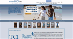 Desktop Screenshot of jeffreysimonmd.com